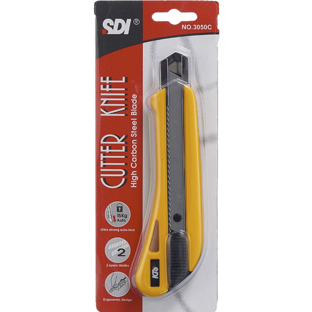 SDI Maket Bıçağı Geniş (Otomatik Kilitlemeli) 3050C