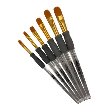 Monalisa 1111 Serisi Kısa Saplı Sentetik Kedidili Fırça N:10