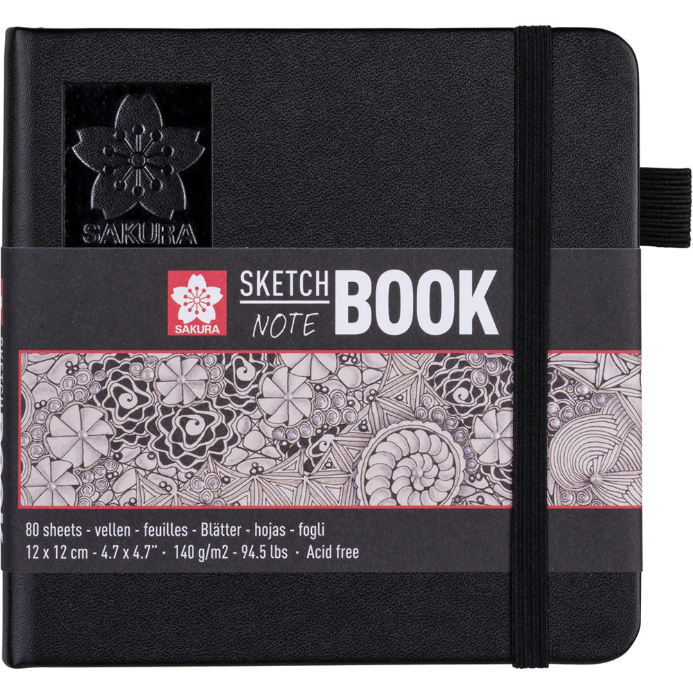 Sakura Eskiz Defteri 140gr Beyaz Kağıt 12x12cm