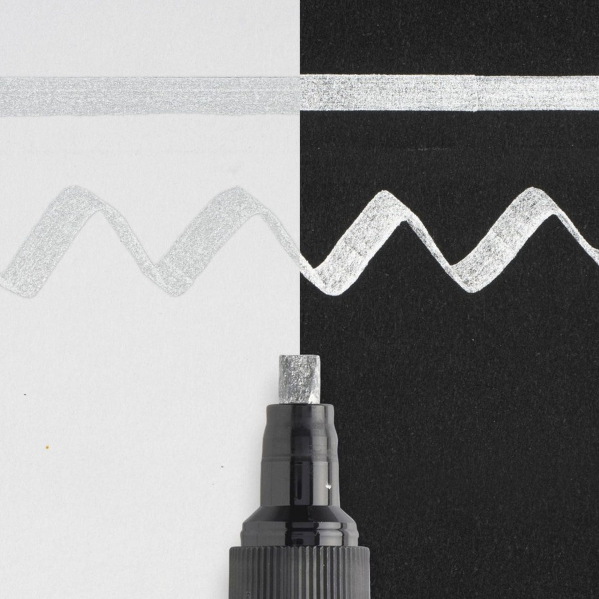 Sakura Pen Touch Calligrapher 5.0mm Silver / Gümüş