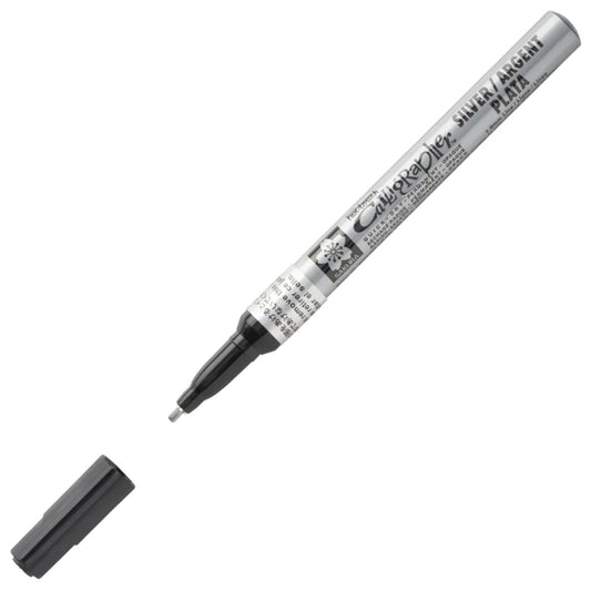 Sakura Pen Touch Calligrapher 1.8mm Silver / Gümüş