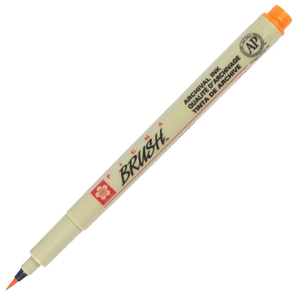Sakura Pigma Brush 5 Orange