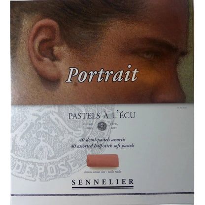 Sennelier Toz Pastel 40'lı Set Yarım Boy (Karton Kutulu-Portre)