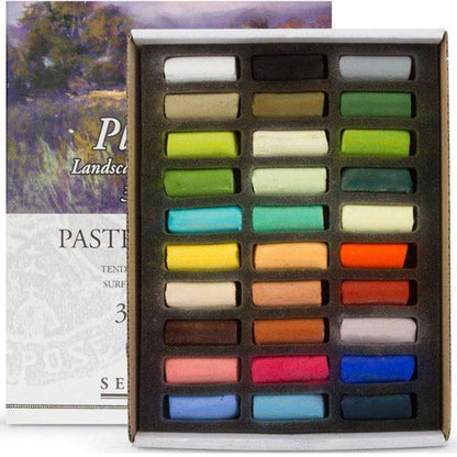 Sennelier Toz Pastel 30'lu Set Yarım Boy (Karton Kutulu-Landscape)