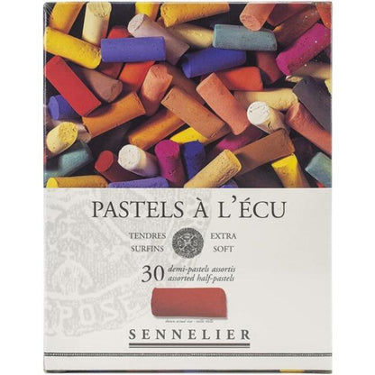 Sennelier Toz Pastel 30'lu Set Yarım Boy (Karton Kutulu)