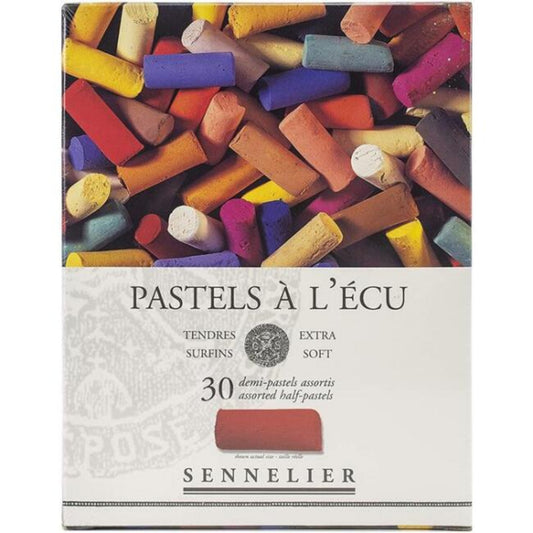Sennelier Toz Pastel 30'lu Set Yarım Boy (Karton Kutulu)