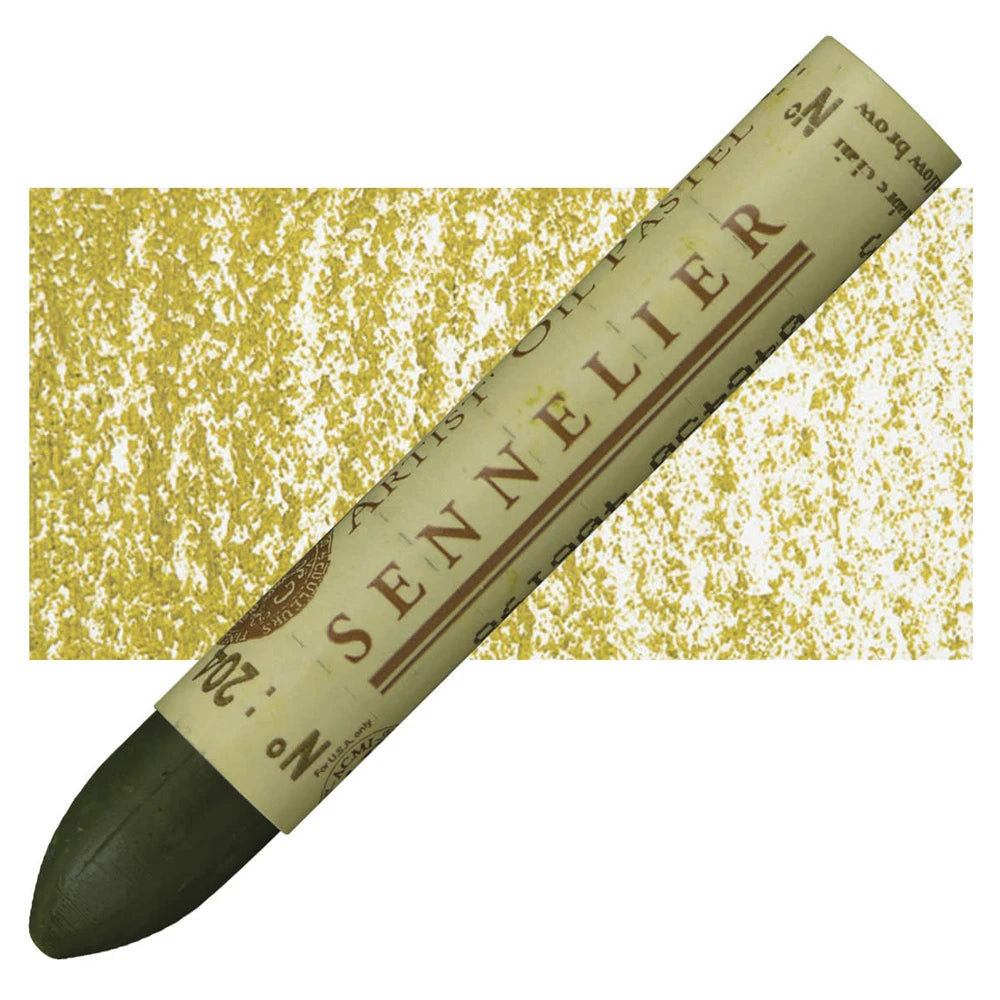 Sennelier Oil Pastel 5ml Cinnabar Yellow Brown N:204