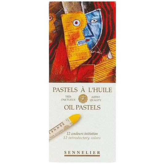 Sennelier Yağlı Pastel 12’li Set Başlangıç - Karton Kutulu