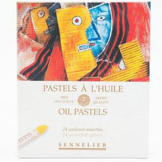 Sennelier Yağlı Pastel 24’lü Set Universal - Karton Kutulu