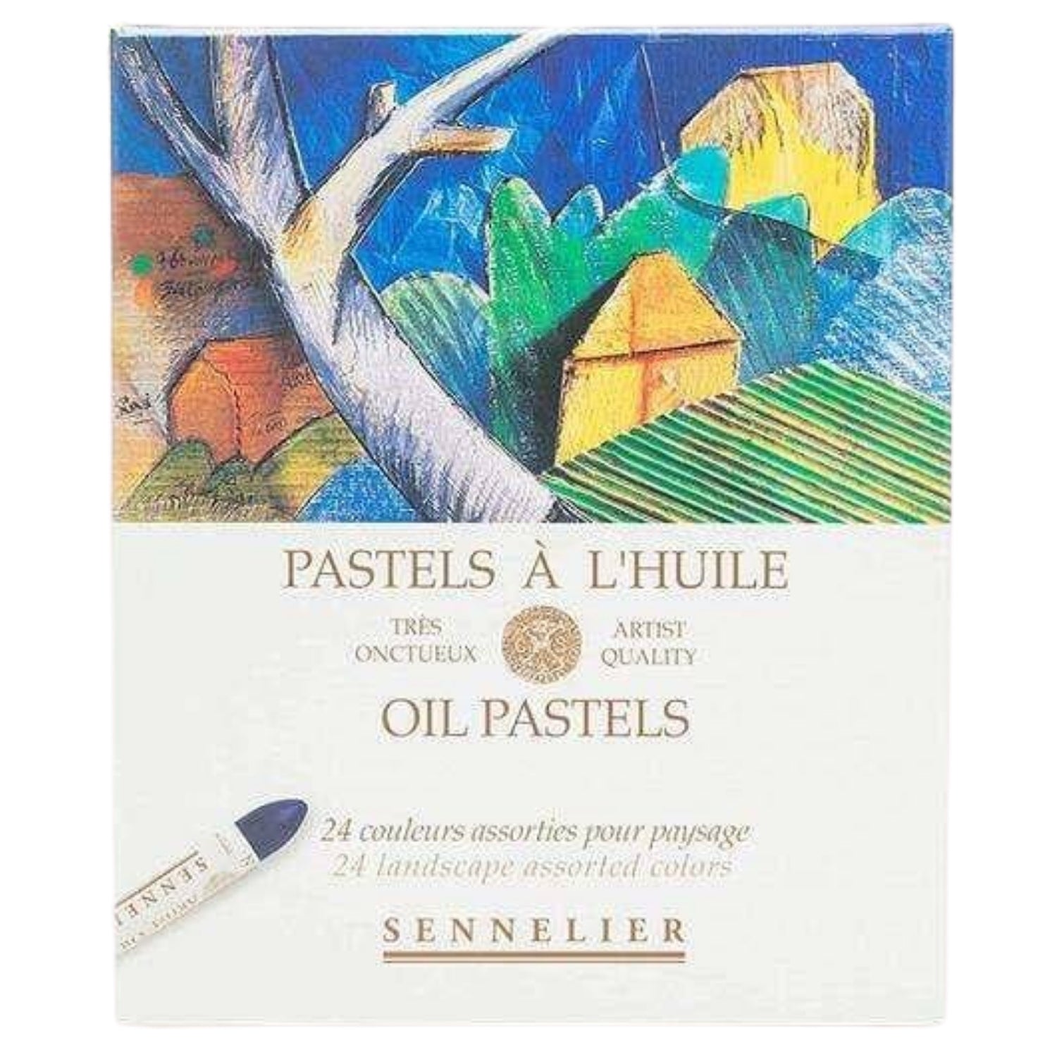 Sennelier Yağlı Pastel 24’lü Set Landscape - Karton Kutulu