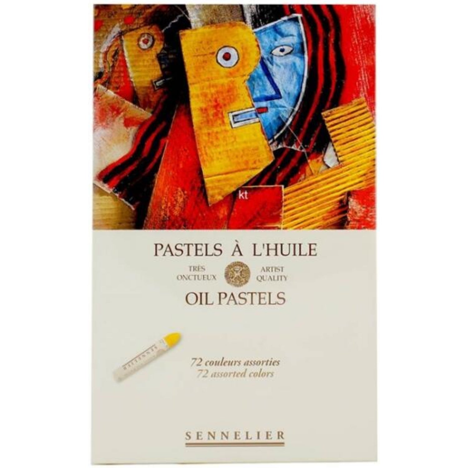 Sennelier Yağlı Pastel 72’li Set Universal - Karton Kutulu