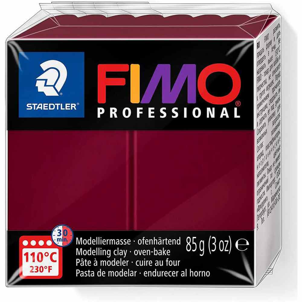 Fimo Professional Modelleme Kili 85gr Bordo 8004-23