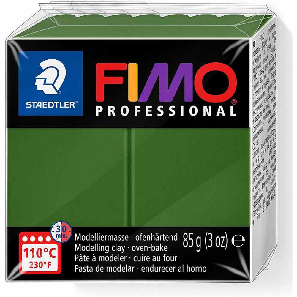 Fimo Professional Modelleme Kili 85gr Yaprak Yeşili 8004-57