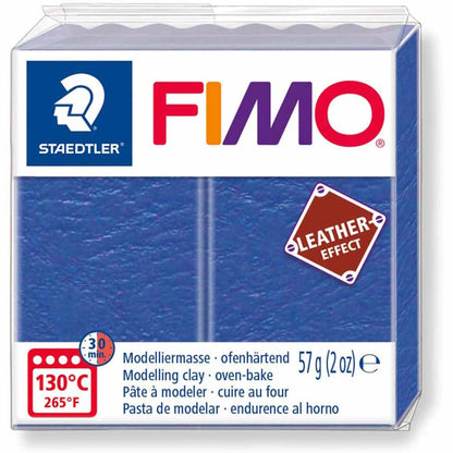 Fimo Leather Effect Modelleme Kili 57gr İndigo Mavisi 8010-309