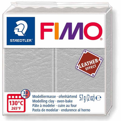 Fimo Leather Effect Modelleme Kili 57gr Güvercin Gri 8010-809