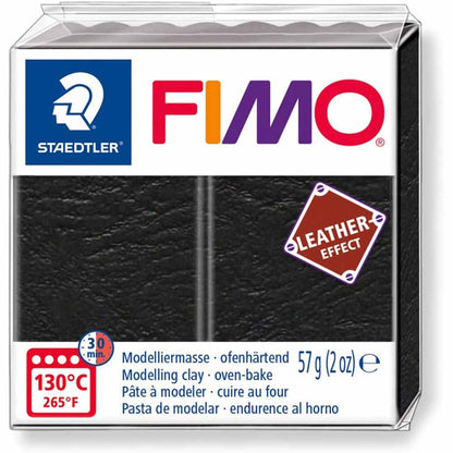 Fimo Leather Effect Modelleme Kili 57gr Siyah 8010-909