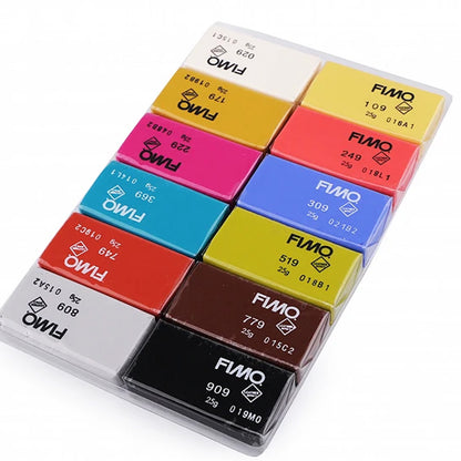 Fimo Leather Effect Modelleme Kili 12x25gr Set 8013 C12-2