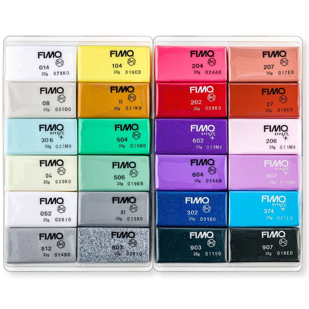 Fimo Effect Modelleme Kili 24x25gr Set 8013 C24-1