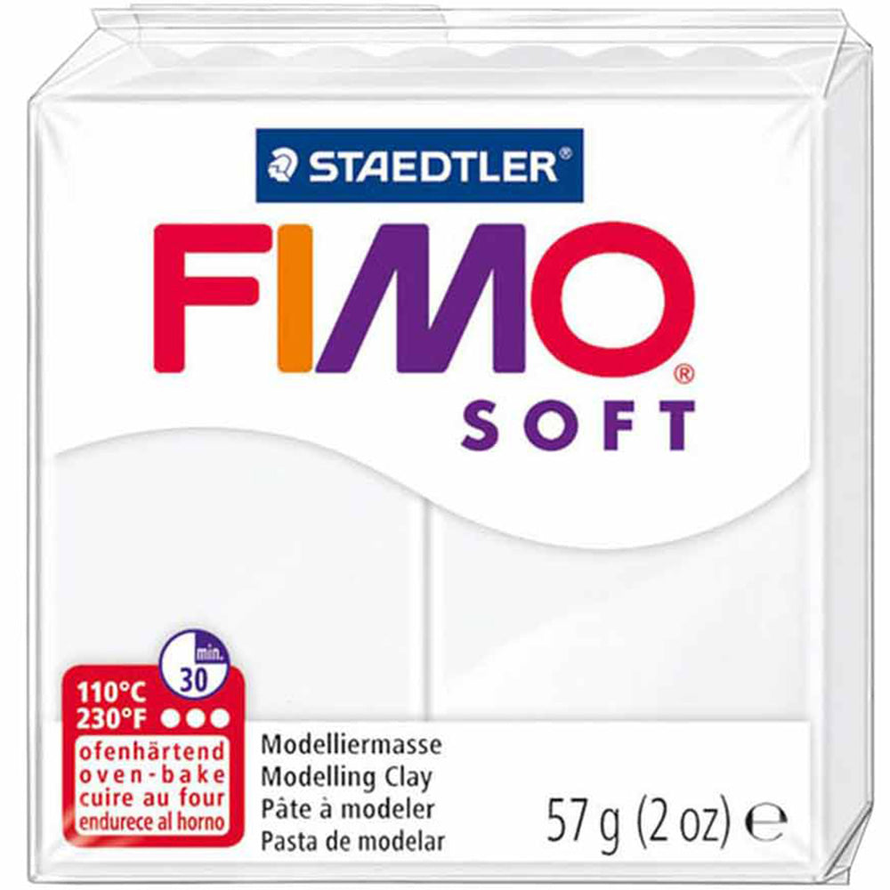 Fimo Soft Modelleme Kili 57gr Beyaz 8020-0