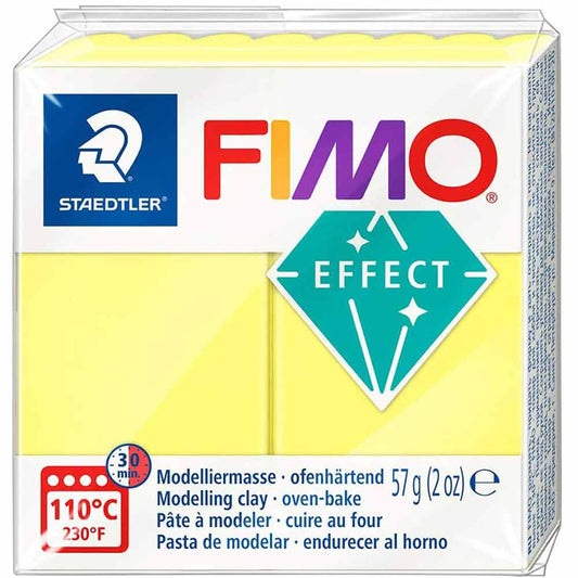 Fimo Effect Modelleme Kili 57gr Şeffaf Sarı 8020-104