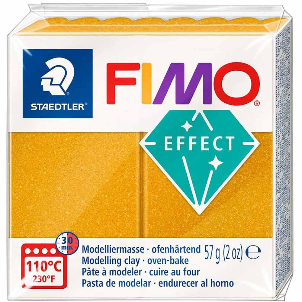 Fimo Effect Modelleme Kili 57gr Metalik Altın 8020-11