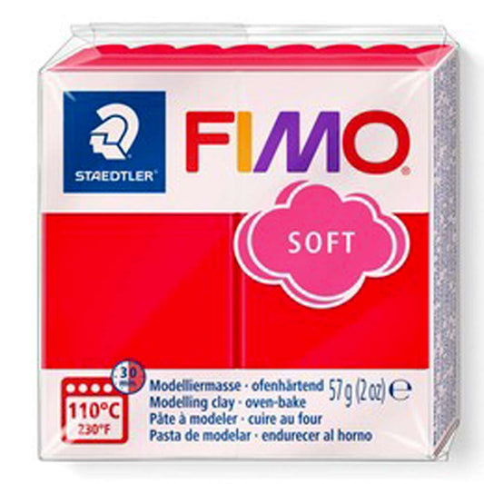 Fimo Soft Modelleme Kili 57gr Kızıl 8020-24