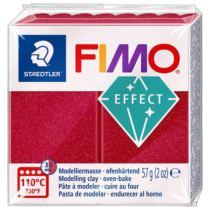Fimo Effect Modelleme Kili 57gr Metalik Kırmızı 8020-28