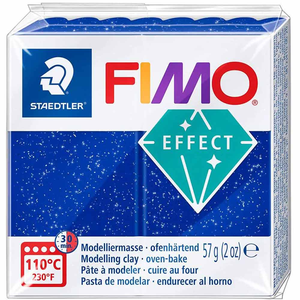 Fimo Effect Modelleme Kili 57gr Yaldızlı Mavi 8020-302