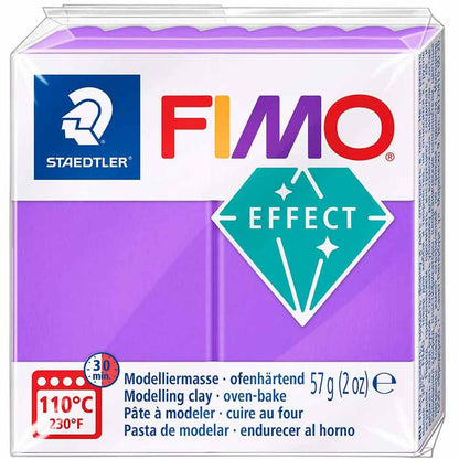 Fimo Effect Modelleme Kili 57gr Şeffaf Leylak 8020-604