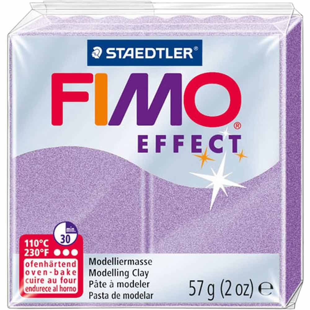 Fimo Effect Modelleme Kili 57gr Sedefli Leylak 8020-607