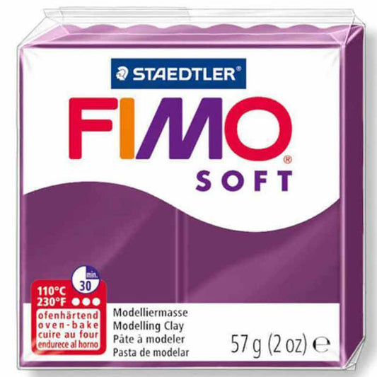 Fimo Soft Modelleme Kili 57gr Royal Mor Menekşe 8020-66
