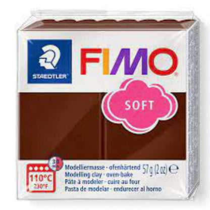 Fimo Soft Modelleme Kili 57gr Çikolata 8020-75