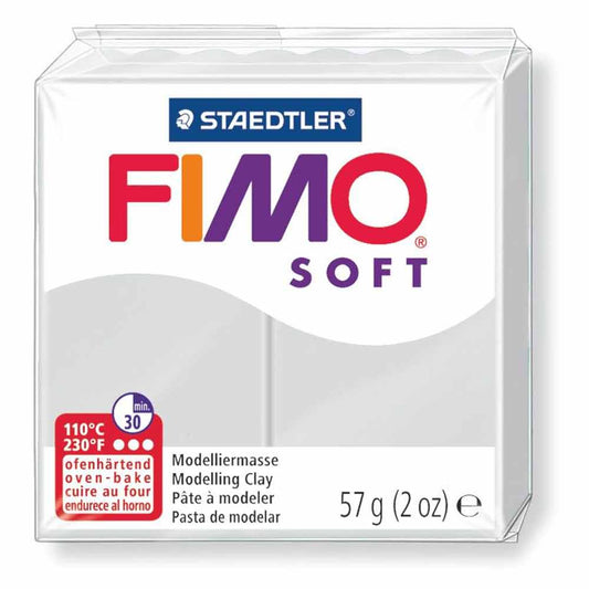 Fimo Soft Modelleme Kili 57gr Yunus Gri 8020-80