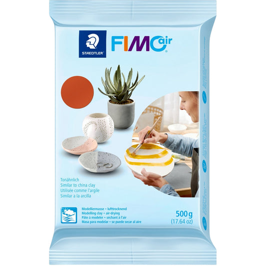 Fimo Air Basic Modelleme Kili 500gr Kiremit 8100-76 07