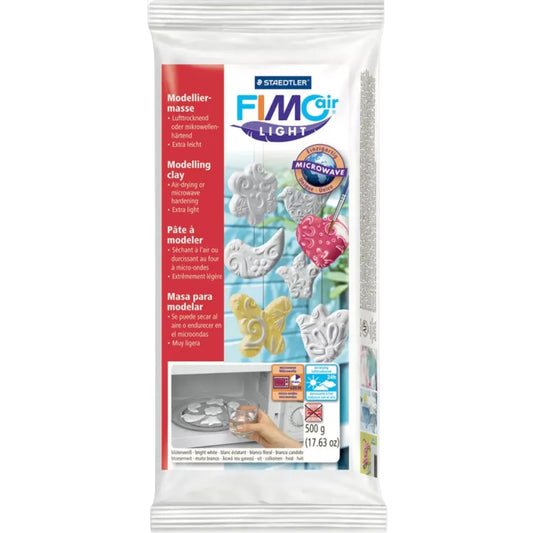 Fimo Air Light  Modelleme Kili 500gr Beyaz 8132-0 02