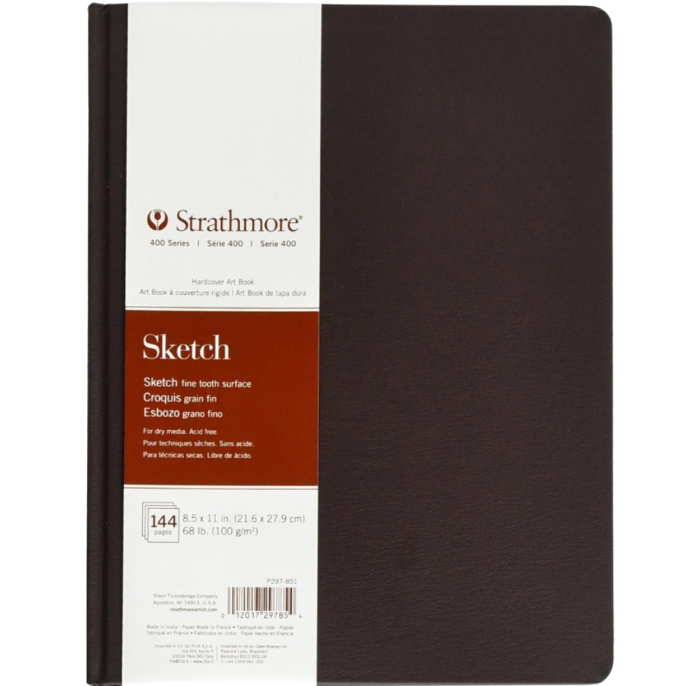 Strathmore 400 Series Sketch Book 100gr Ciltli 72 Sayfa 21.6 x 27.9cm
