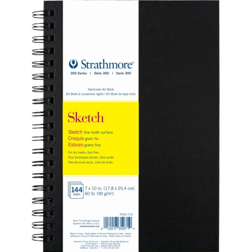 Strathmore 300 Series Sketch Book 90gr Spiralli 72 Sayfa 17.8 x 25.4cm