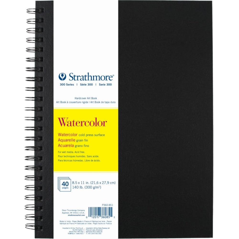 Strathmore 300 Series Watercolor Book 300gr Spiralli 20 Sayfa 21.6 x 27.9cm
