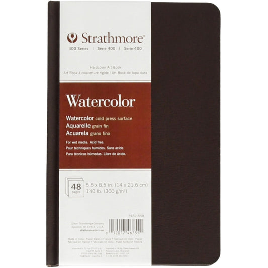 Strathmore 400 Series Watercolor Book 300gr Ciltli 24 Sayfa 14 x 21.6cm