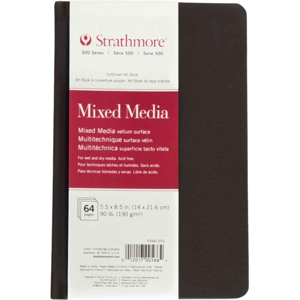 Strathmore 500 Series Mixed Media Book 190gr Ciltli 32 Sayfa 14 x 21.6cm