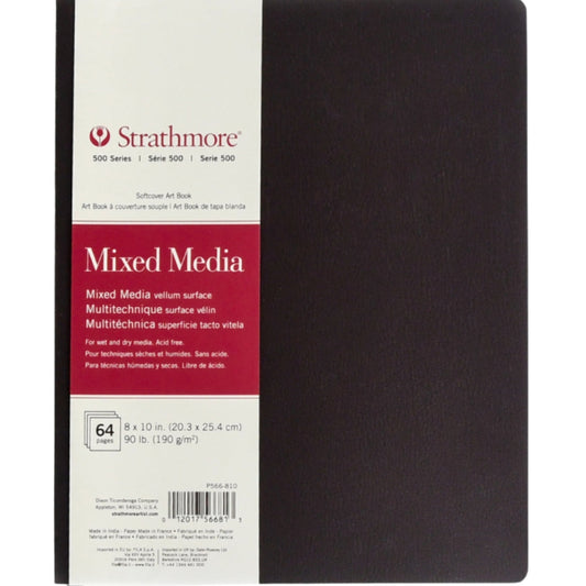 Strathmore 500 Series Mixed Media Book 190gr Ciltli 32 Sayfa 20.3 x 25.4cm