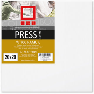 Colorbox Press Series Pamuk Tuval 3mm 20x20cm