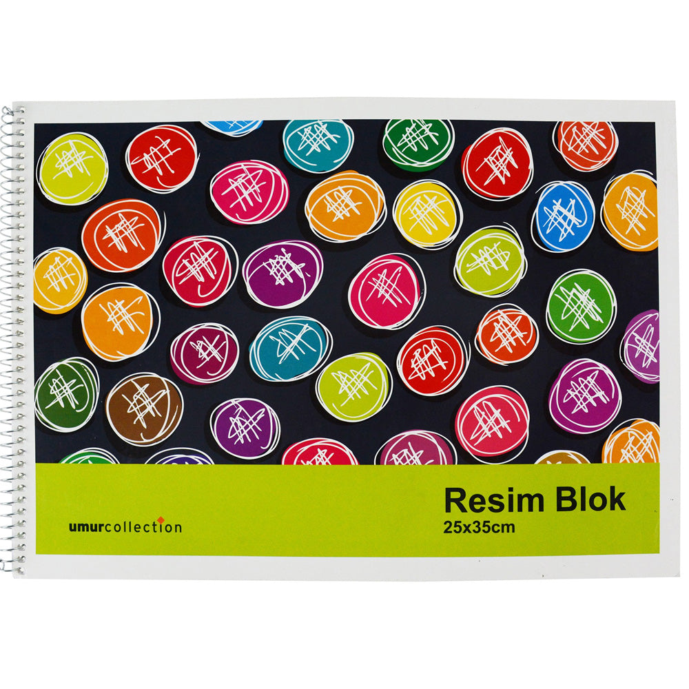 Mynote Spiralli Resim Defteri 120gr 25x35cm