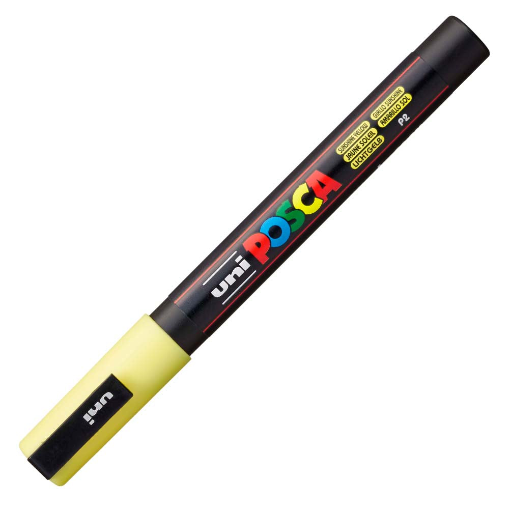 Uni Posca PC-3M (0.9-1.3mm) Güneş Sarısı