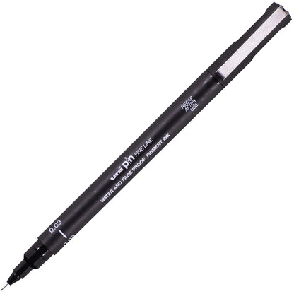 Uniball Fineliner Pin 0.03mm Akrilik Uçlu Kalem Siyah