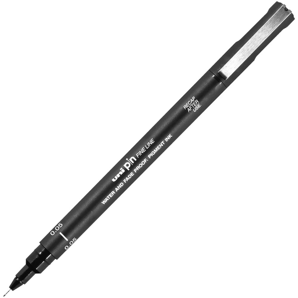 Uniball Fineliner Pin 0.05mm Akrilik Uçlu Kalem Siyah