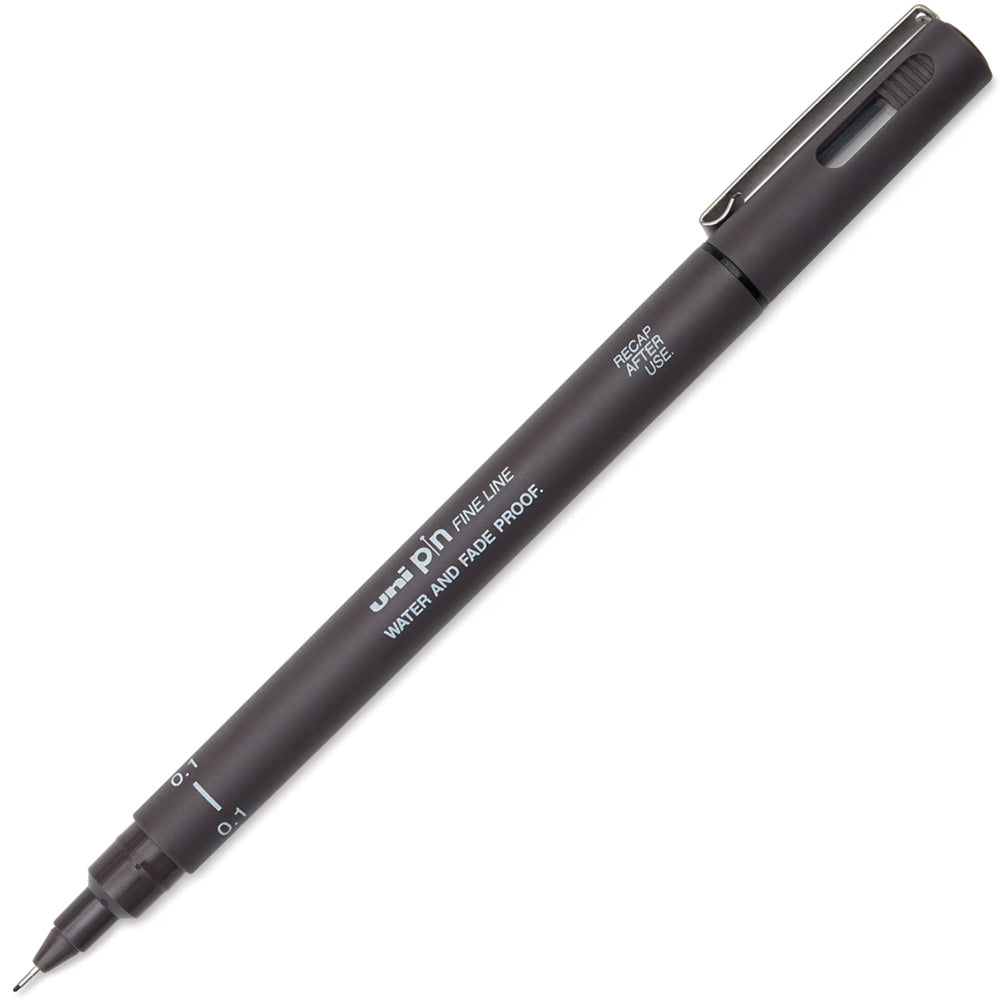 Uniball Fineliner Pin 0.1mm Akrilik Uçlu Kalem Siyah
