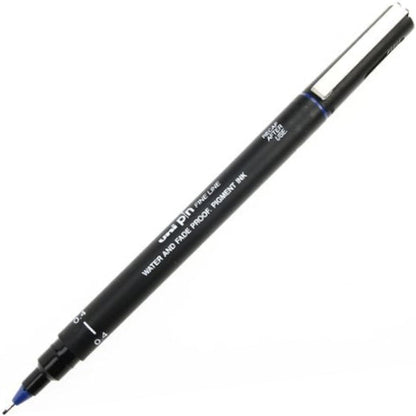 Uniball Fineliner Pin 0.4mm Akrilik Uçlu Kalem Mavi