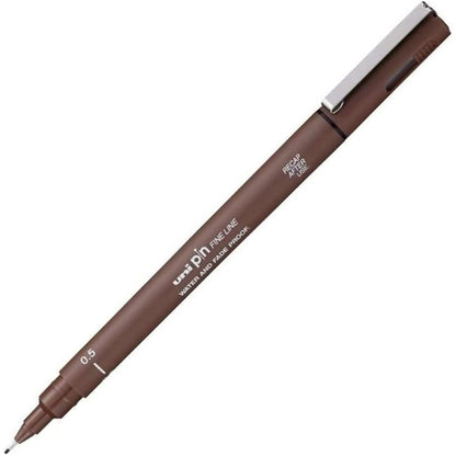 Uniball Fineliner Pin 0.5mm Akrilik Uçlu Kalem Sepia