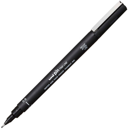 Uniball Fineliner Pin 0.6mm Akrilik Uçlu Kalem Siyah